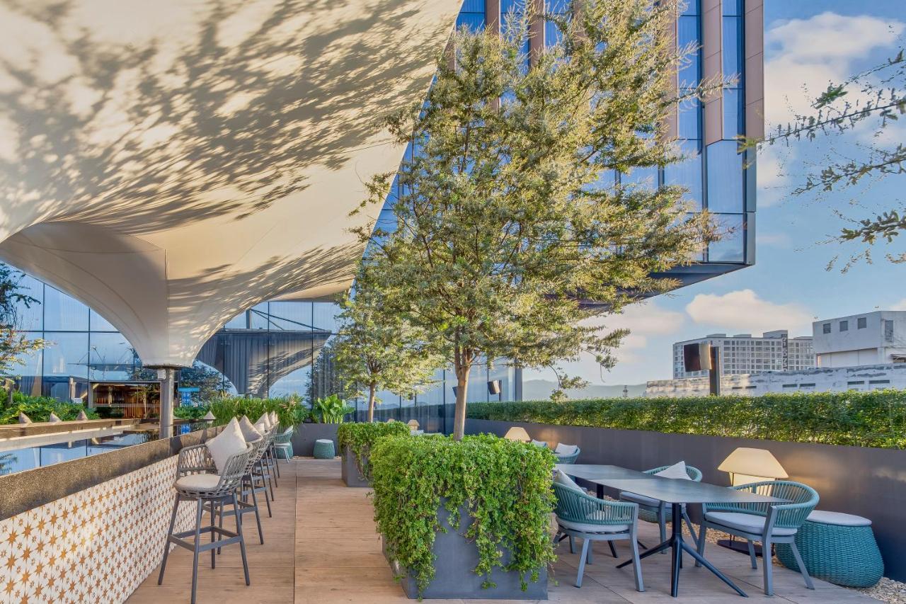 מקסיקו סיטי Fiesta Americana Viaducto Aeropuerto מראה חיצוני תמונה The rooftop bar