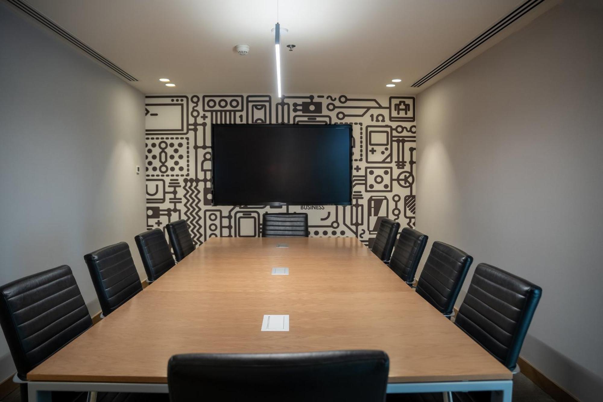מקסיקו סיטי Fiesta Americana Viaducto Aeropuerto מראה חיצוני תמונה A meeting room at the company's headquarters in San Francisco