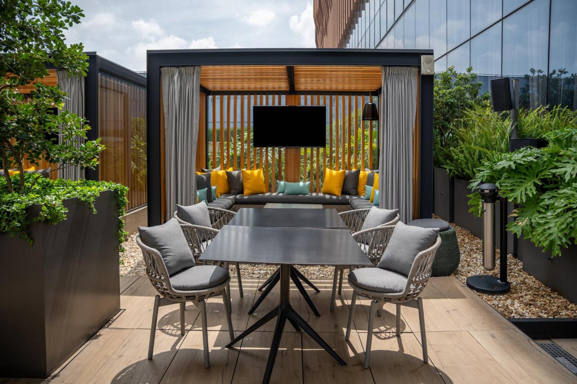 מקסיקו סיטי Fiesta Americana Viaducto Aeropuerto מראה חיצוני תמונה The Terrace at The Westin