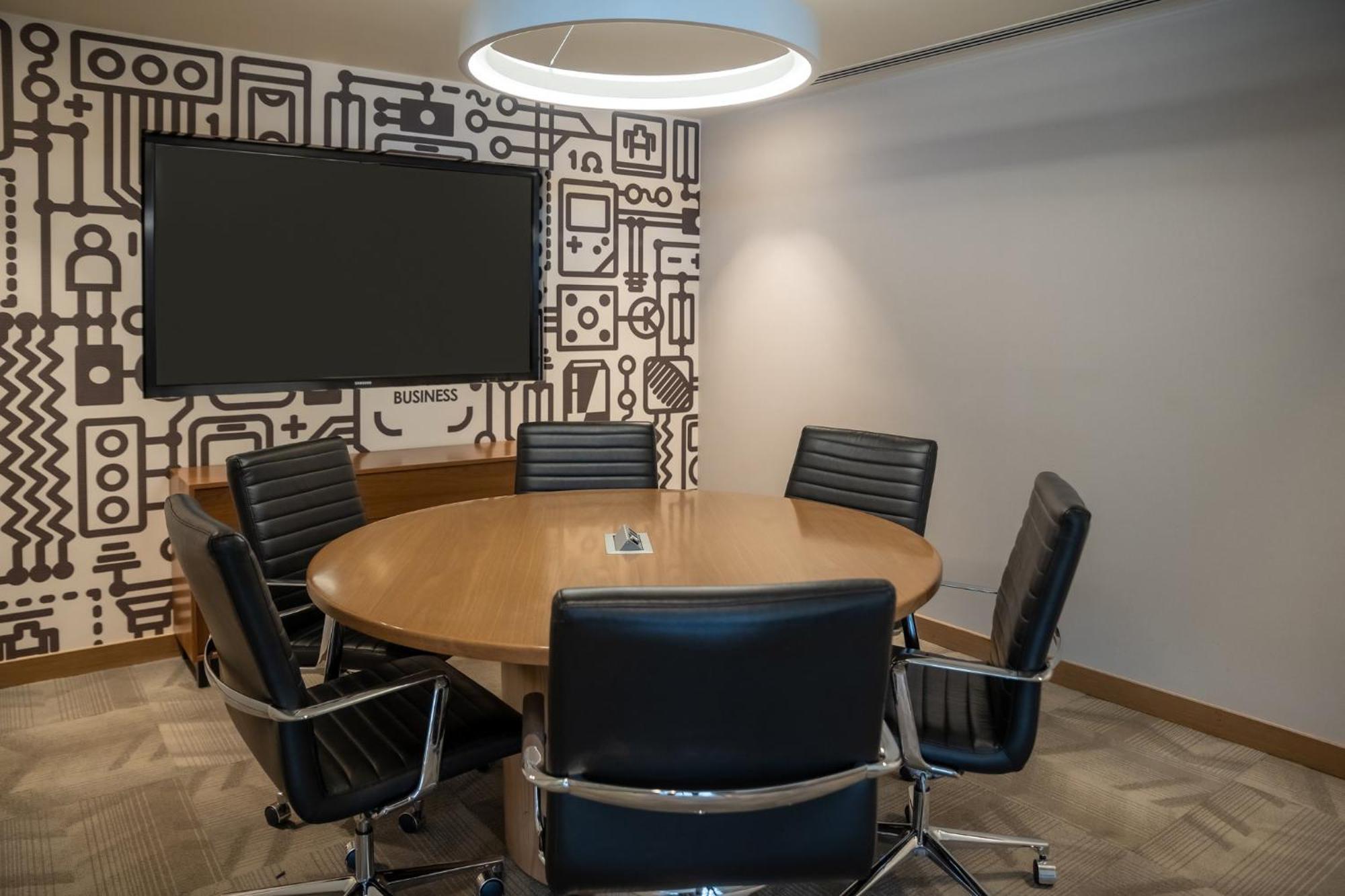 מקסיקו סיטי Fiesta Americana Viaducto Aeropuerto מראה חיצוני תמונה A meeting room at the headquarters of the Wikimedia Foundation