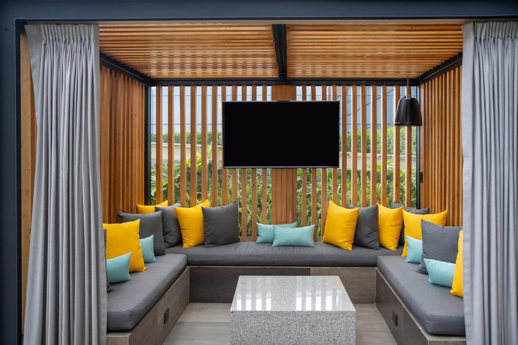 מקסיקו סיטי Fiesta Americana Viaducto Aeropuerto מראה חיצוני תמונה Cabana at the pool