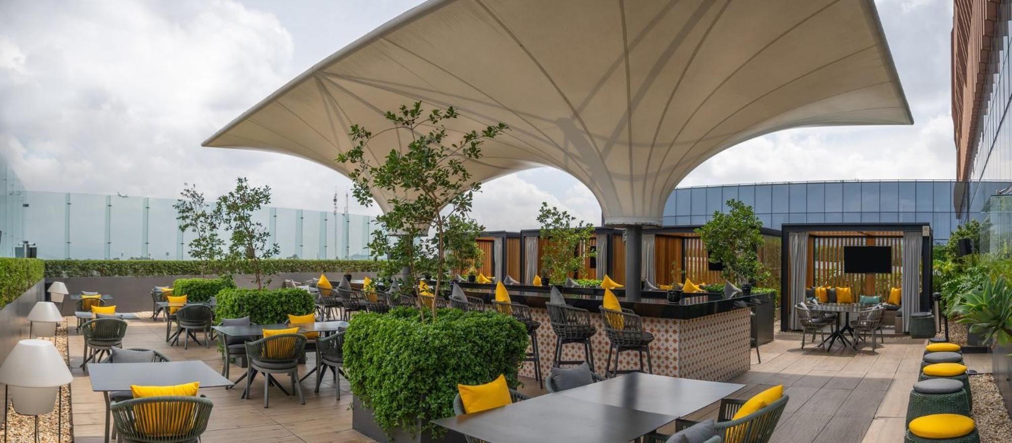 מקסיקו סיטי Fiesta Americana Viaducto Aeropuerto מראה חיצוני תמונה The Sky Bar